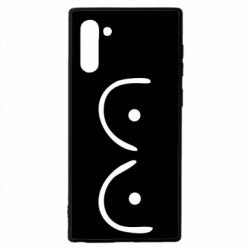 Чехол для Samsung Note 10 Funny tits - PrintSalon