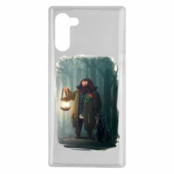 Чехол для Samsung Note 10 Хагрид в лесу - PrintSalon