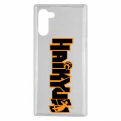 Чехол для Samsung Note 10 Haikyuu Logo