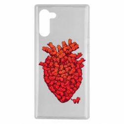 Чехол для Samsung Note 10 Heart of many cats - PrintSalon