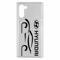 Чехол для Samsung Note 10 Хендай - PrintSalon