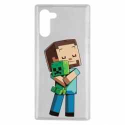 Чохол для Samsung Note 10 Heroes from Minecraft - PrintSalon