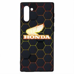Чехол для Samsung Note 10 Honda color logo