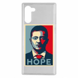 Чехол для Samsung Note 10 Hope - PrintSalon