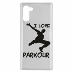 Чохол для Samsung Note 10 I love parkour