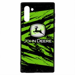 Чохол для Samsung Note 10 John Deere and green background - PrintSalon
