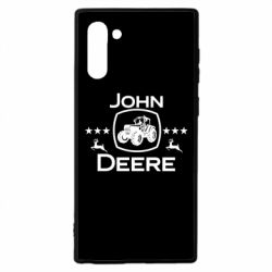 Чехол для Samsung Note 10 John Deere and tractor fanArt - PrintSalon