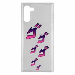 Чехол для Samsung Note 10 jojo hieroglyphs - PrintSalon