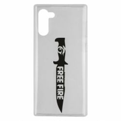 Чохол для Samsung Note 10 Knife Free fire - PrintSalon