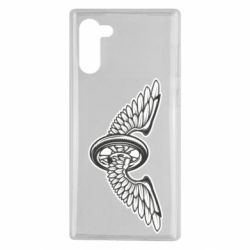 Чехол для Samsung Note 10 Колесо и крылья - PrintSalon