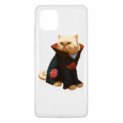 Чехол для Samsung Note 10 Lite Akatsuki angry cat - PrintSalon
