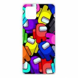 Чехол для Samsung Note 10 Lite Among us multicolored - PrintSalon