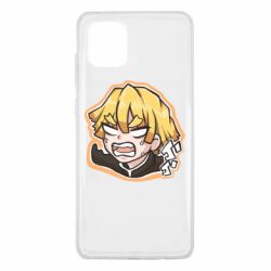 Чехол для Samsung Note 10 Lite Angry Zenitsu Agatsuma - PrintSalon