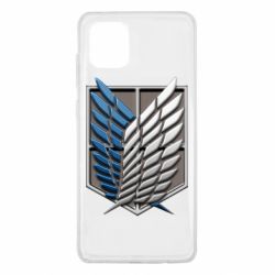 Чехол для Samsung Note 10 Lite Attack Titan Survey Corps Logo 3D