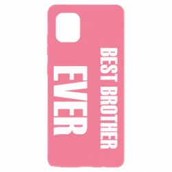 Чехол для Samsung Note 10 Lite Best brother ever - PrintSalon