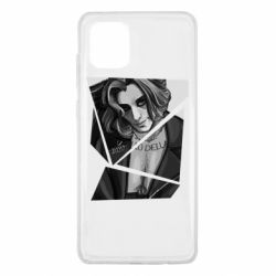 Чехол для Samsung Note 10 Lite Black and white Damiano - PrintSalon