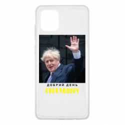 Чехол для Samsung Note 10 Lite Boris Johnson Everybody - PrintSalon