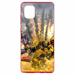 Чохол для Samsung Note 10 Lite Bumblebee and Optimus Prime - PrintSalon