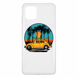 Чехол для Samsung Note 10 Lite Car and sunset - PrintSalon
