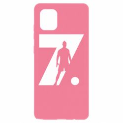 Чехол для Samsung Note 10 Lite Cristiano Ronaldo Silhouette Art - PrintSalon