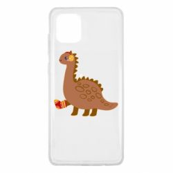 Чехол для Samsung Note 10 Lite Dinosaur in sock - PrintSalon