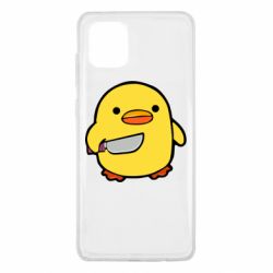 Чохол для Samsung Note 10 Lite Duckling With A Knife - PrintSalon