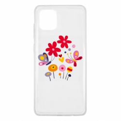 Чехол для Samsung Note 10 Lite Flowers and Butterflies - PrintSalon