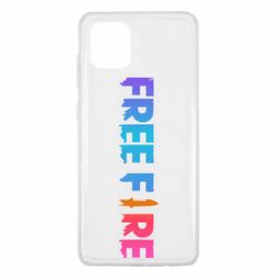 Чехол для Samsung Note 10 Lite Free fire gradient logo - PrintSalon