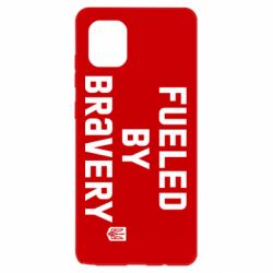 Чехол для Samsung Note 10 Lite Fueled by bravery - PrintSalon