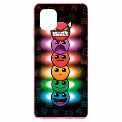 Чохол для Samsung Note 10 Lite Geometry Dash Levels - PrintSalon