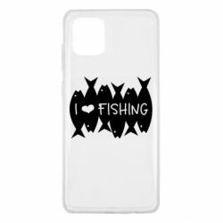 Чохол для Samsung Note 10 Lite I Love Fishing - PrintSalon