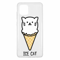 Чехол для Samsung Note 10 Lite Ice Cat - PrintSalon