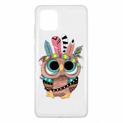 Чехол для Samsung Note 10 Lite Little owl with feathers - PrintSalon