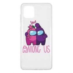 Чехол для Samsung Note 10 Lite Love is Among Us - PrintSalon