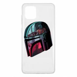 Чехол для Samsung Note 10 Lite Mandalorian Helmet profil - PrintSalon