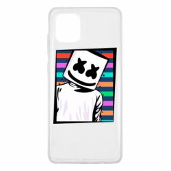 Чехол для Samsung Note 10 Lite Marshmello Colorful Portrait - PrintSalon