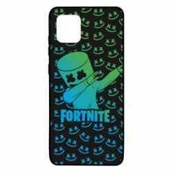 Чехол для Samsung Note 10 Lite Marshmello Fortnite Dab Neon - PrintSalon