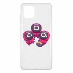 Чехол для Samsung Note 10 Lite Милые солдаты из игры в кальмара - PrintSalon