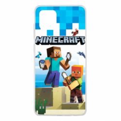 Чехол для Samsung Note 10 Lite Minecraft summer - PrintSalon