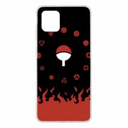 Чехол для Samsung Note 10 Lite Naruto Sasuke Uchiha Sharingan - PrintSalon