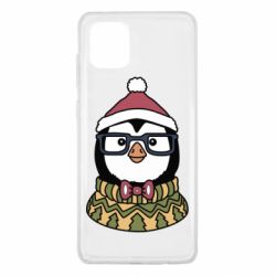 Чехол для Samsung Note 10 Lite New Year's Penguin - PrintSalon