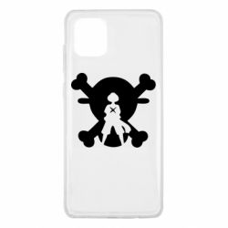 Чехол для Samsung Note 10 Lite One Piece Luffy Captain