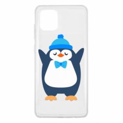 Чехол для Samsung Note 10 Lite Penguin in a hat - PrintSalon