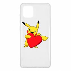 Чехол для Samsung Note 10 Lite Pikachu Heart - PrintSalon