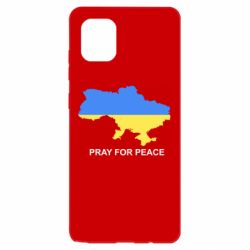 Чехол для Samsung Note 10 Lite Pray for peace - PrintSalon