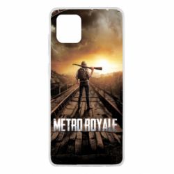 Чехол для Samsung Note 10 Lite Pubg Metro Royale - PrintSalon