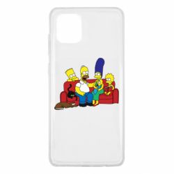 Чехол для Samsung Note 10 Lite Simpsons At Home - PrintSalon