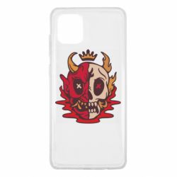 Чехол для Samsung Note 10 Lite Skull face - PrintSalon