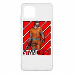 Чехол для Samsung Note 10 Lite Standoff 2 Red Logo - PrintSalon