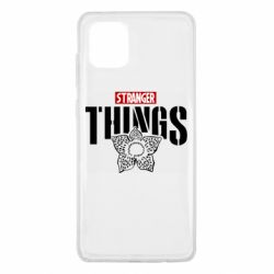 Чехол для Samsung Note 10 Lite Stranger Things. - PrintSalon